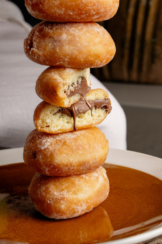 Mini Nutella Doughnuts