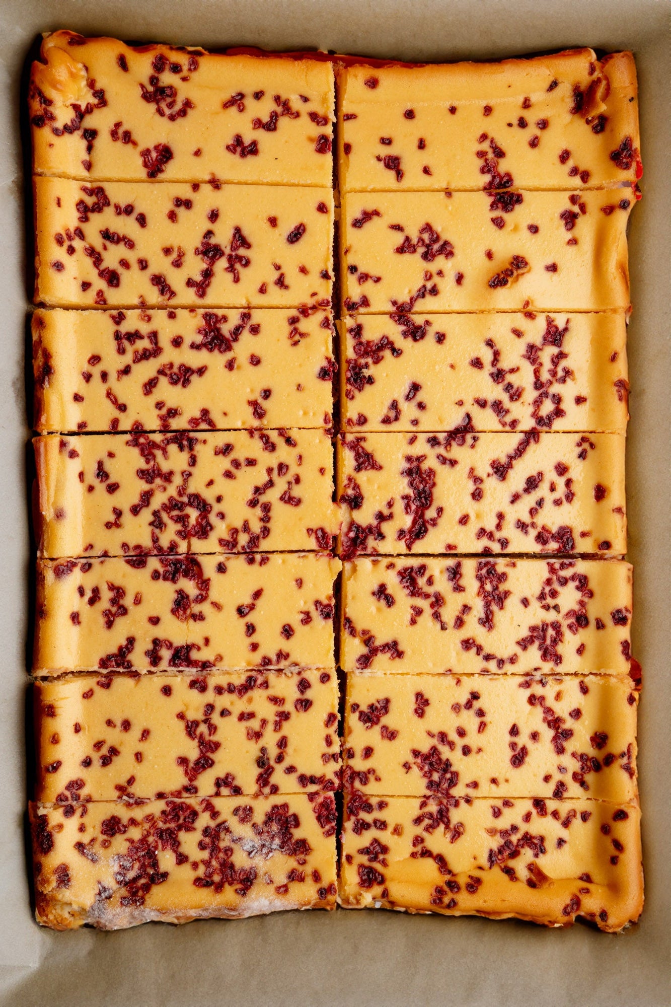 GF Baked Raspberry Cheesecake