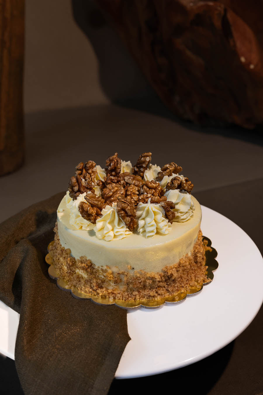 GF Carrot Walnut Cake
