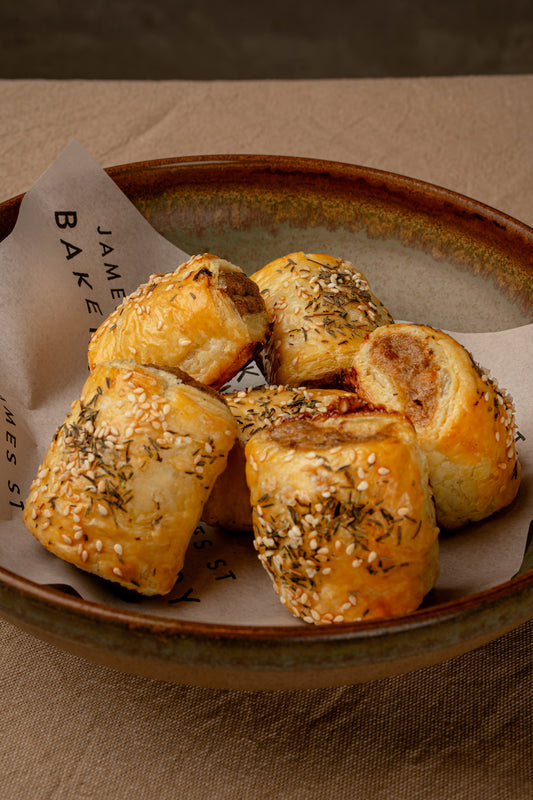 Mini Beef Sausage Rolls