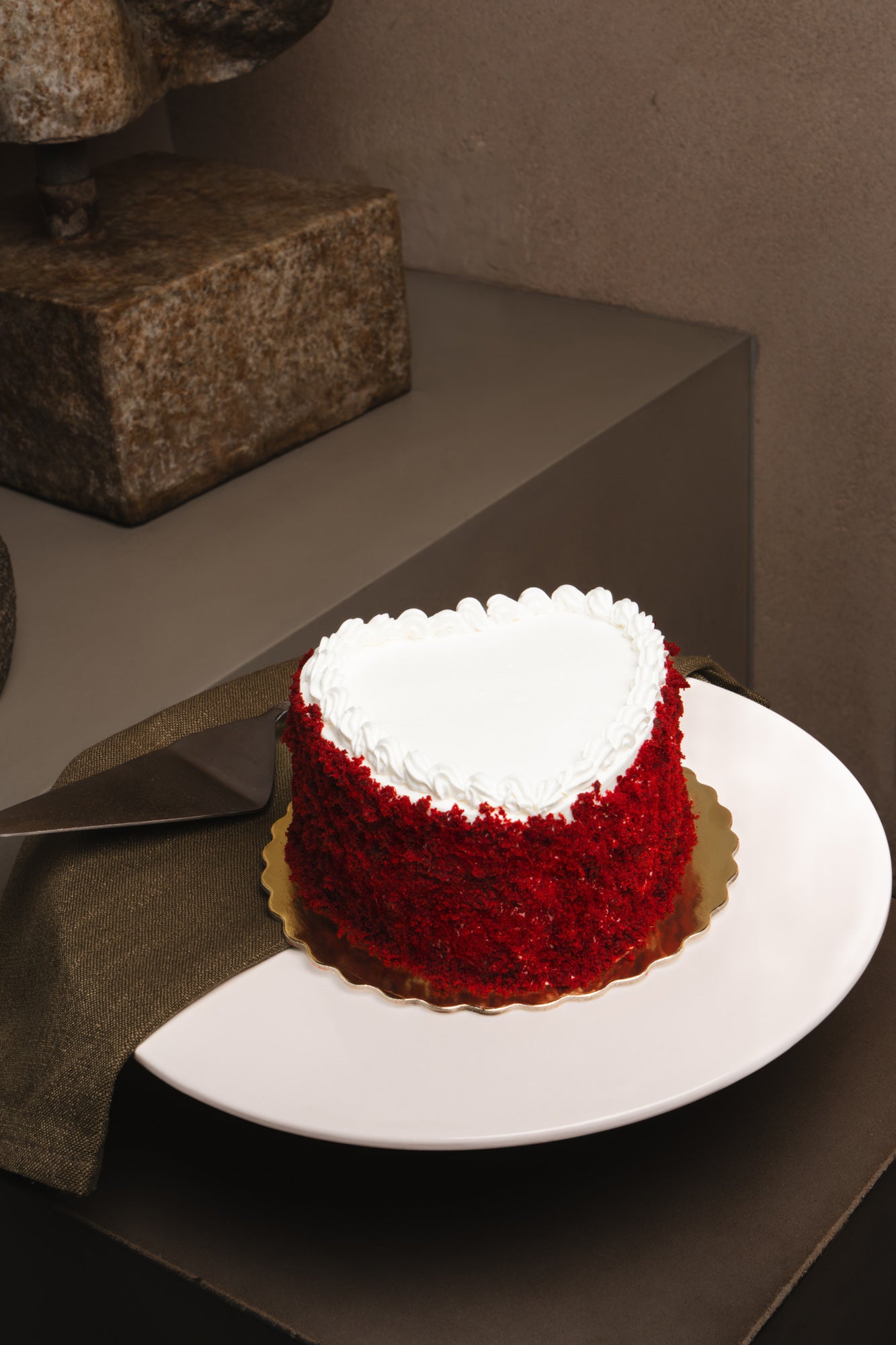 Victoria Sponge Heart Cakes