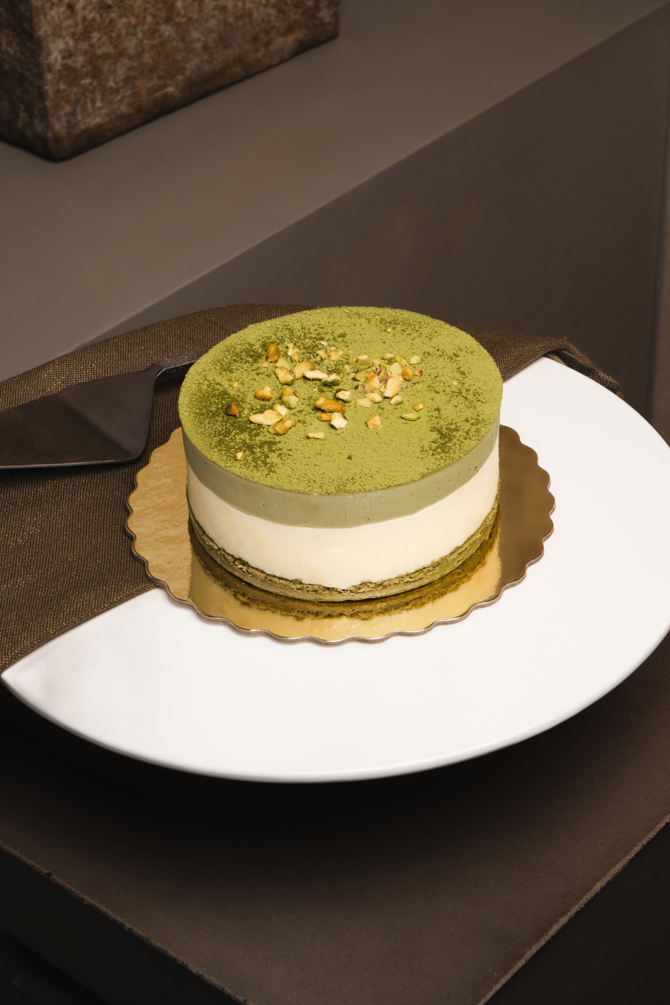 GF Matcha Cheesecake