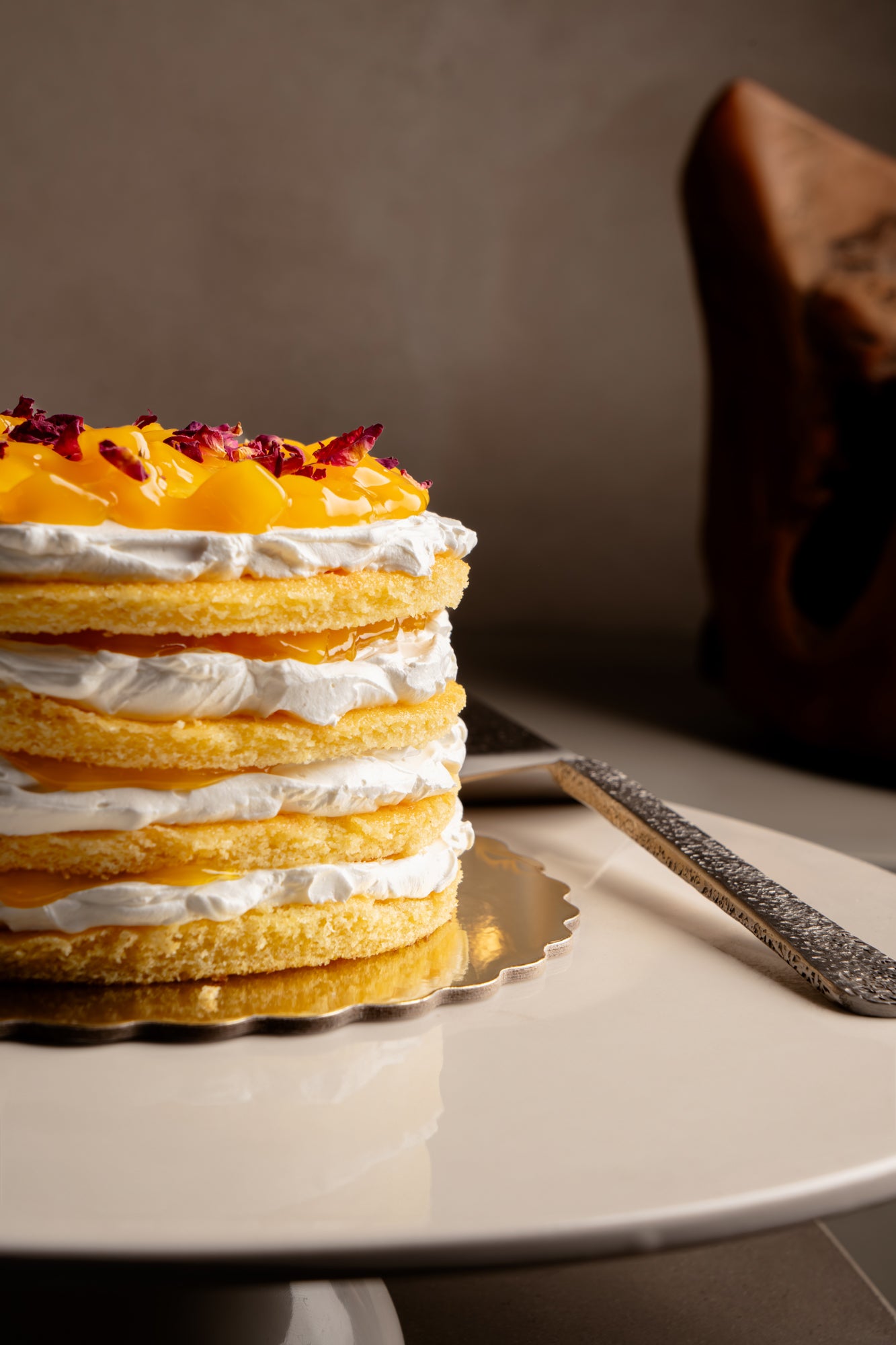 GF Mango Layer Cake