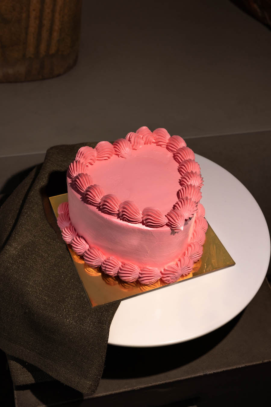 Victoria Sponge Heart Cakes