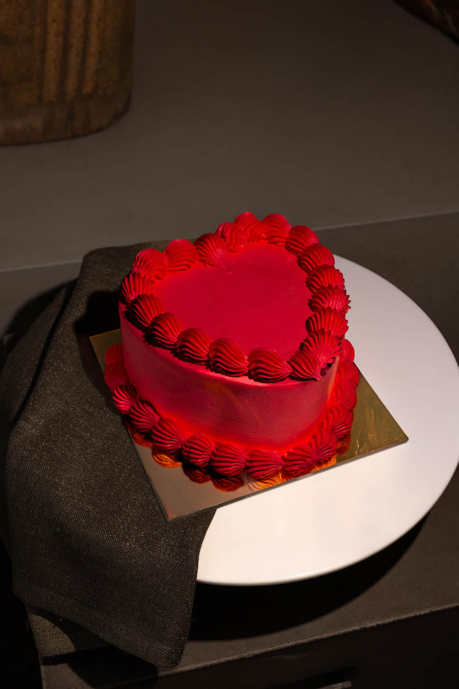 Victoria Sponge Heart Cakes