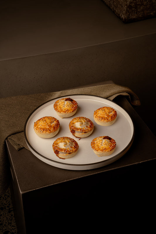 Beef & Red Wine Mini Pies