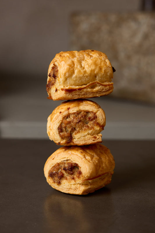 Mini Beef Sausage Rolls