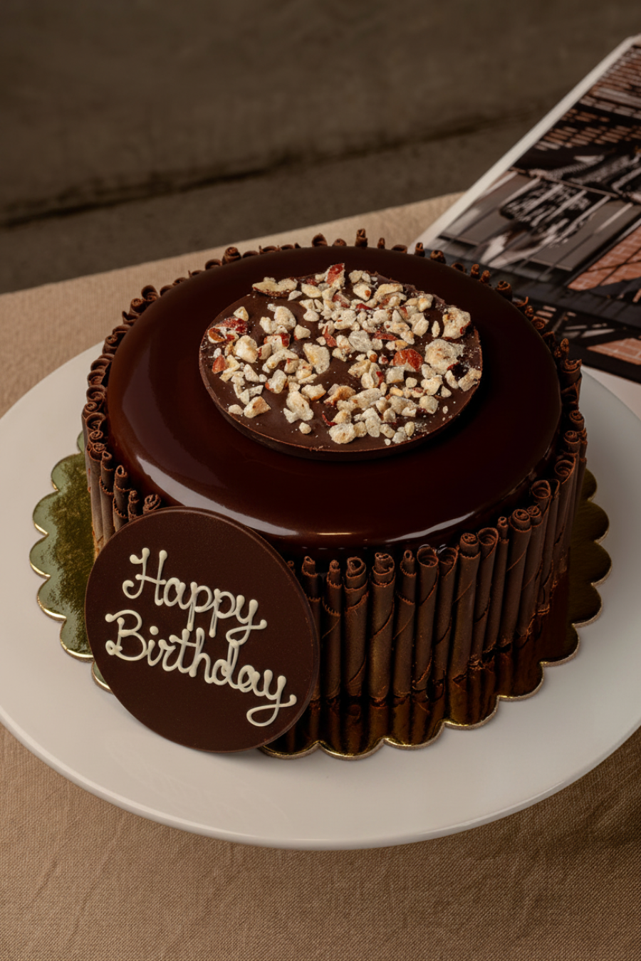 Happy Birthday - Brownie Gateau