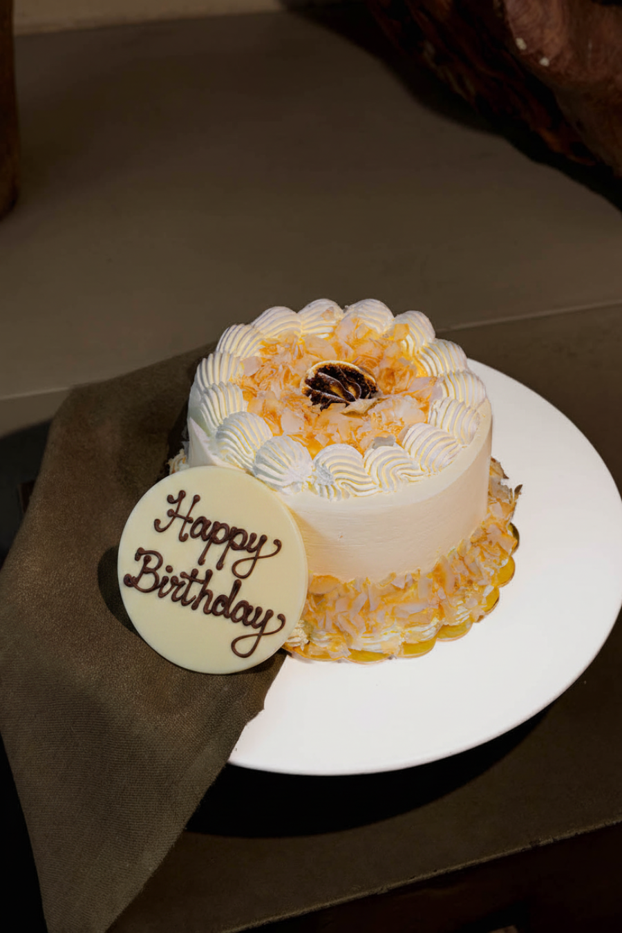 Happy Birthday - Lemon Coconut Cake