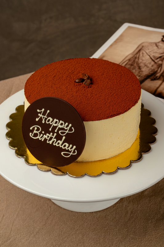Happy Birthday - Tiramisu Cake