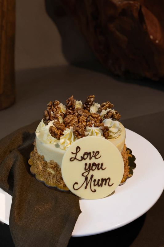Love you Mum - Carrot Walnut Cake