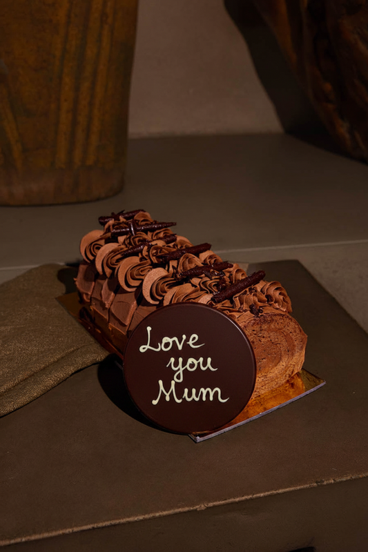 Love you Mum - Chocolate Roulade