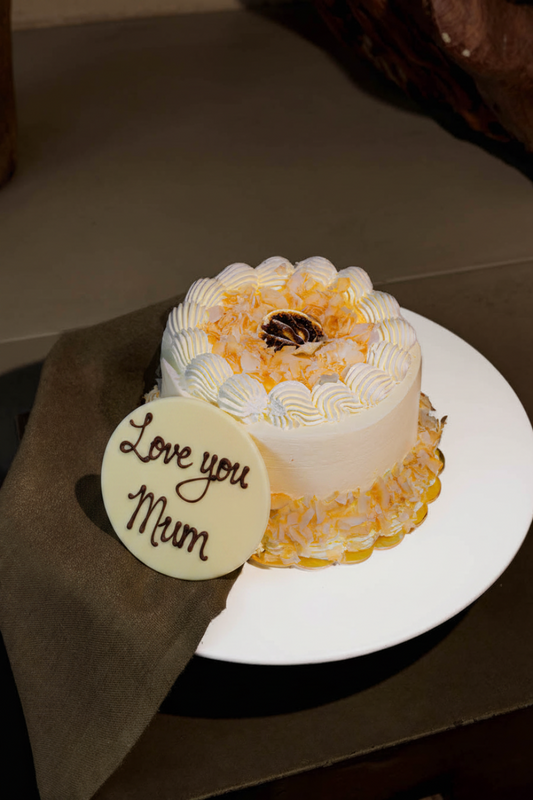 Love you Mum - Lemon Coconut Cake