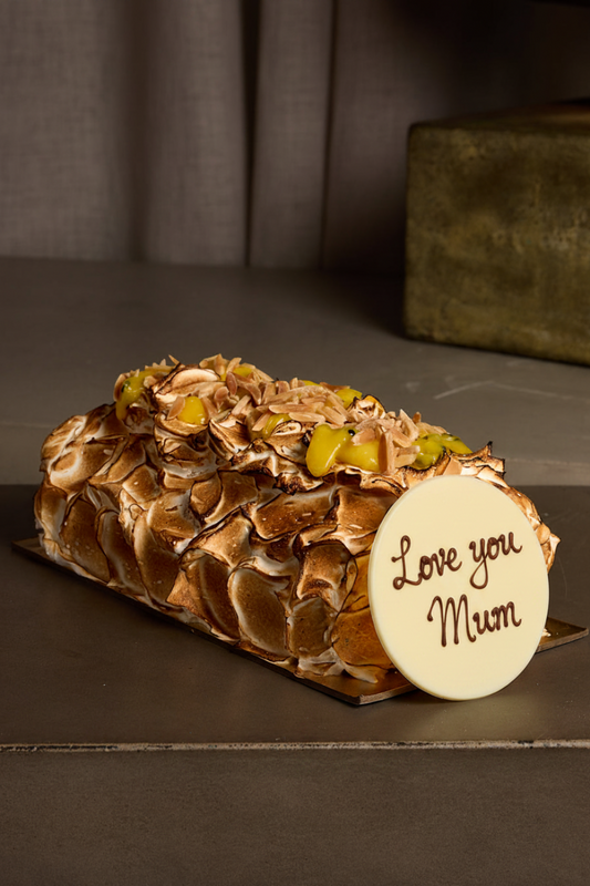 Love you Mum - Passionfruit Meringue Roulade