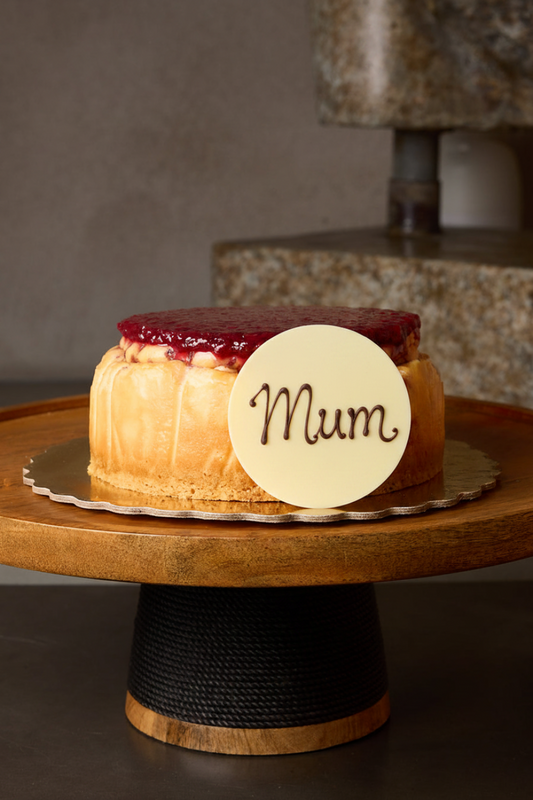 Raspberry Cheesecake - Mum Plaque