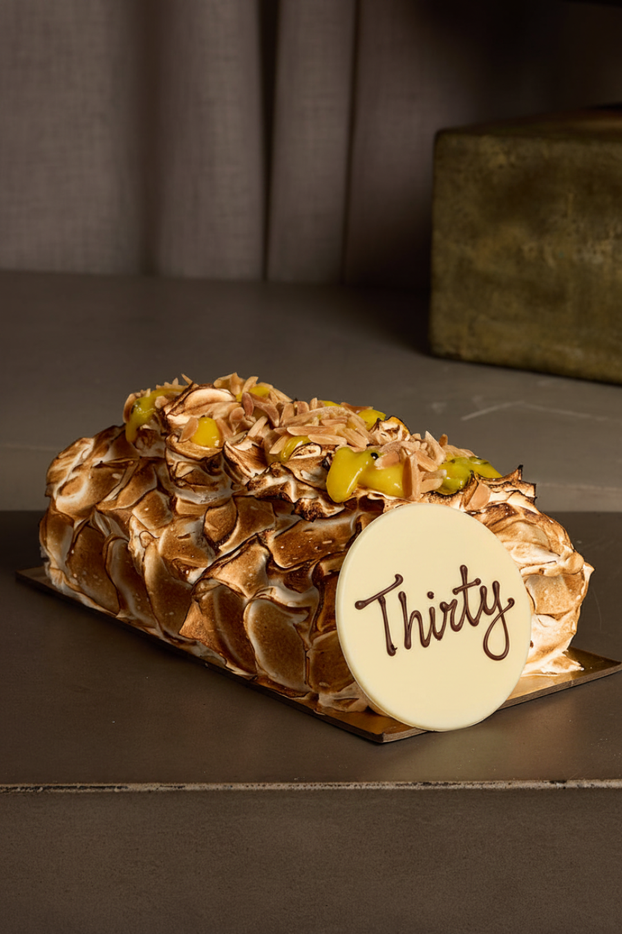 Thirty - Passionfruit Meringue Roulade