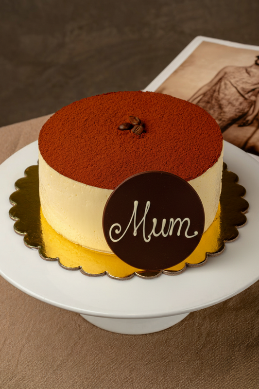 Tiramisu - Dark Chocolate Plaque - Mum