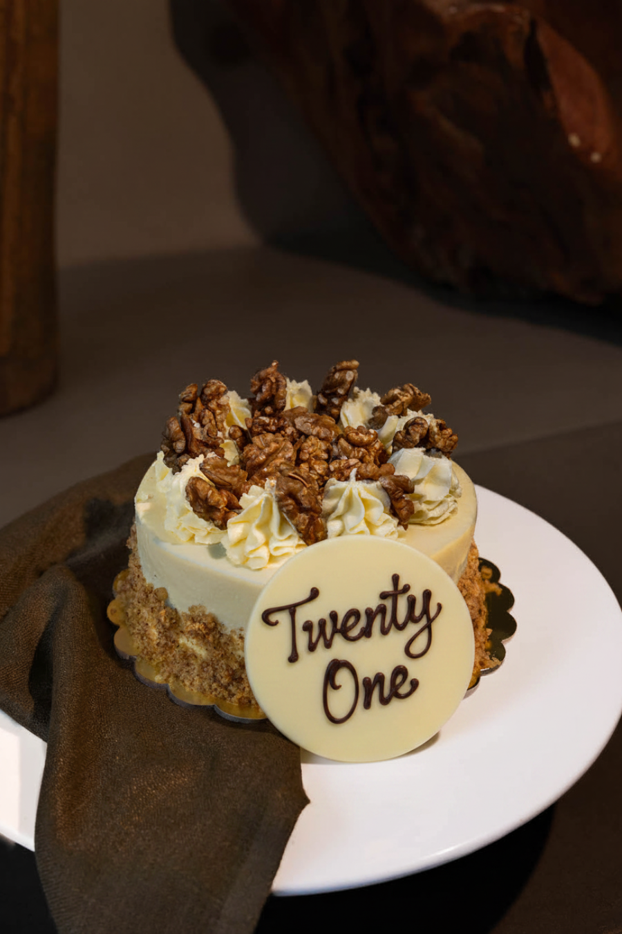 Twenty One - Carrot Walnut Cake