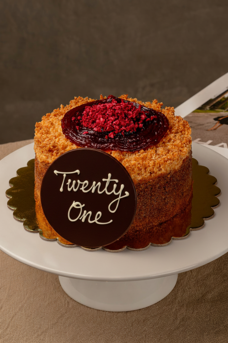 Twenty One - Raspberry Pear Crumble