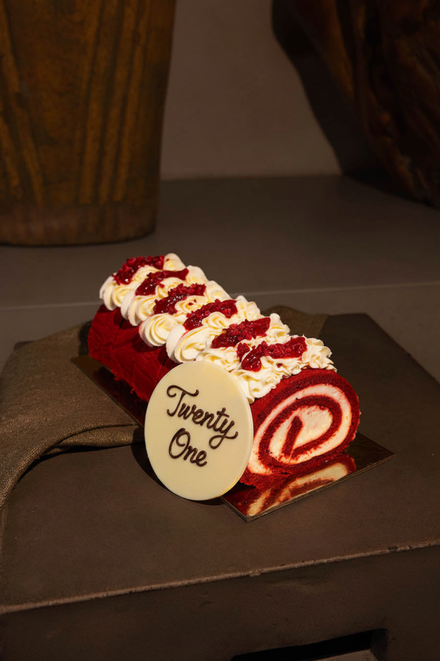 Twenty One - Red Velvet Roulade